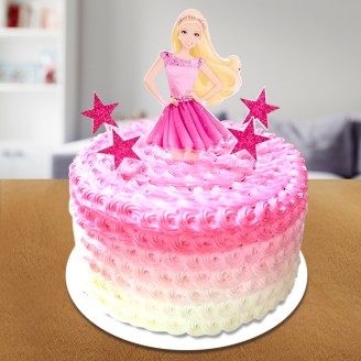 Princess photo cake for girls Online Cake Delivery Delivery Jaipur, Rajasthan