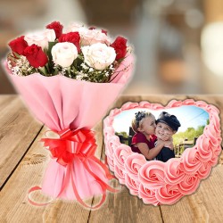 online cake and flower