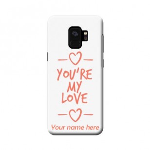You are my love mobile cover