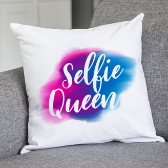 Selfie queen cushion with filler Friendship day Delivery Jaipur, Rajasthan