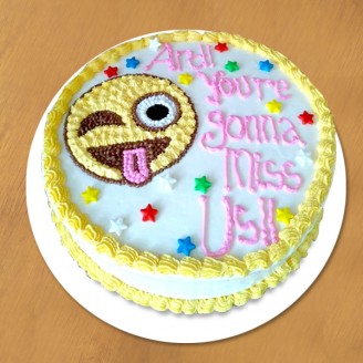 You are gonna miss us cake Online Cake Delivery Delivery Jaipur, Rajasthan