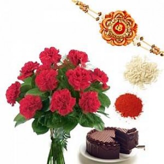 Cake N Carnations Rakhi Gifts Delivery Jaipur, Rajasthan