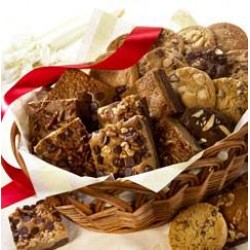 Chocolate cookies basket