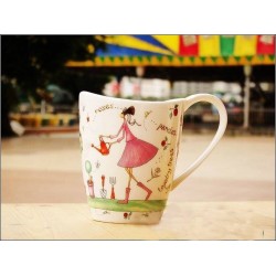 Romantic mug for girls