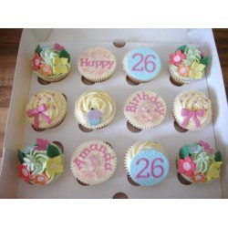 Cute Birthday Cupcakes For Baby Shower Girl