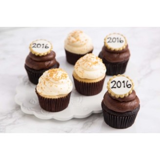 New year Cup cakes chocolate flavour Delivery Jaipur, Rajasthan
