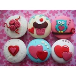 Love design cupcakes