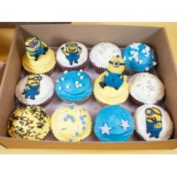Minion Cup cakes