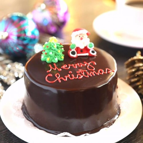 Merry Christmas Cake  Christmas Theme Cake  Xmas Special Cake  Liliyum  Patisserie  Cafe